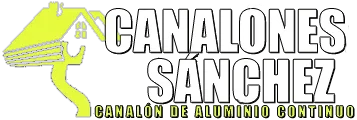 Canalón de aluminio